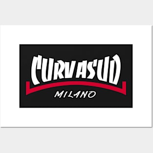 CURVA SOUTH MILANO Posters and Art